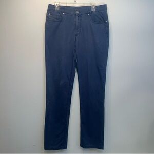 HILTL Dude Blue Classic Stretch Pants 41480 Mens SIZE 33/34